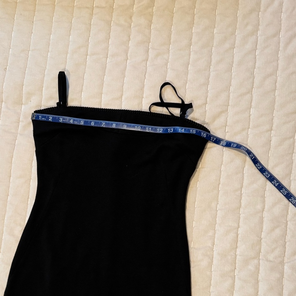 Vintage Dolce & Gabbana Black Dress with Gold Zipper - Picture 14 of 15